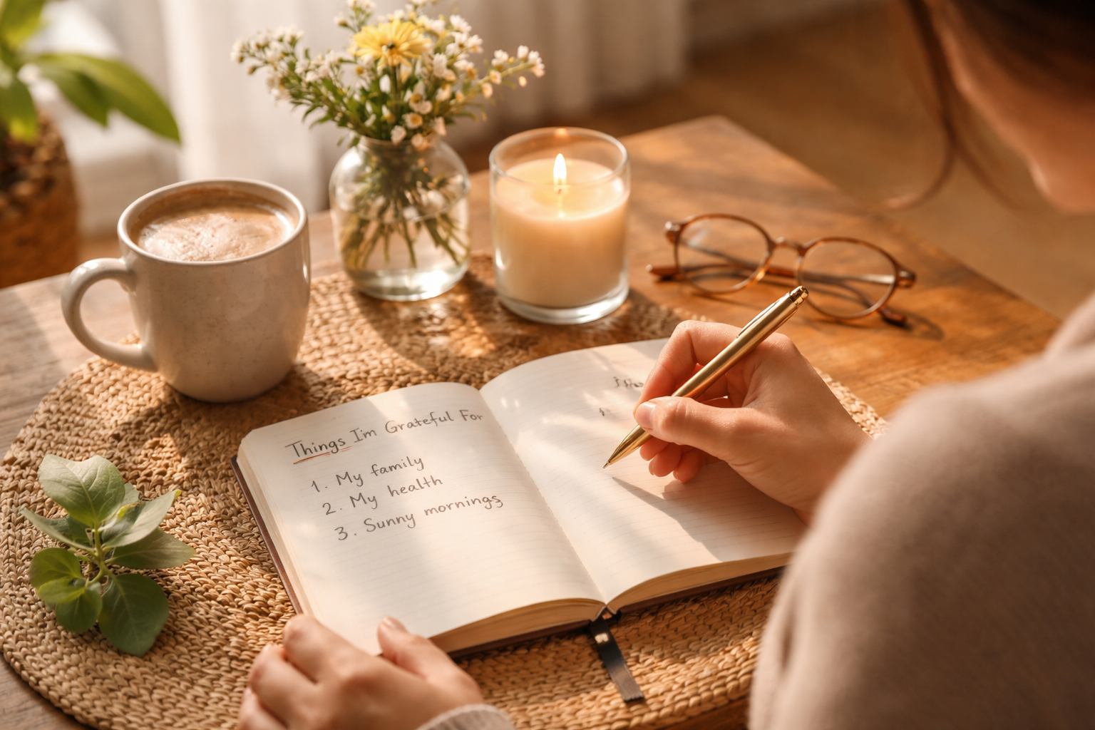 Gratitude Journaling: A Step-by-Step Guide to Daily Thankfulness Daily Thankfulness