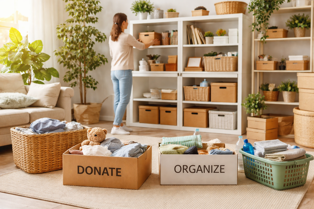 Decluttering and Organizing Your Home