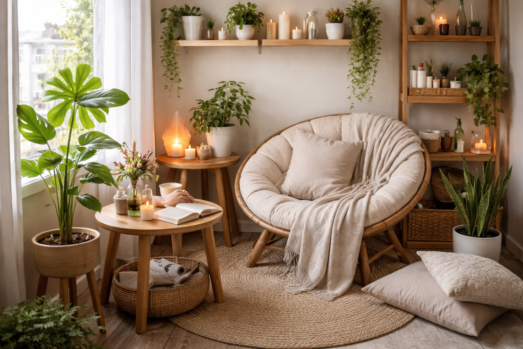 Transforming a Small Space into a Self-Care Haven