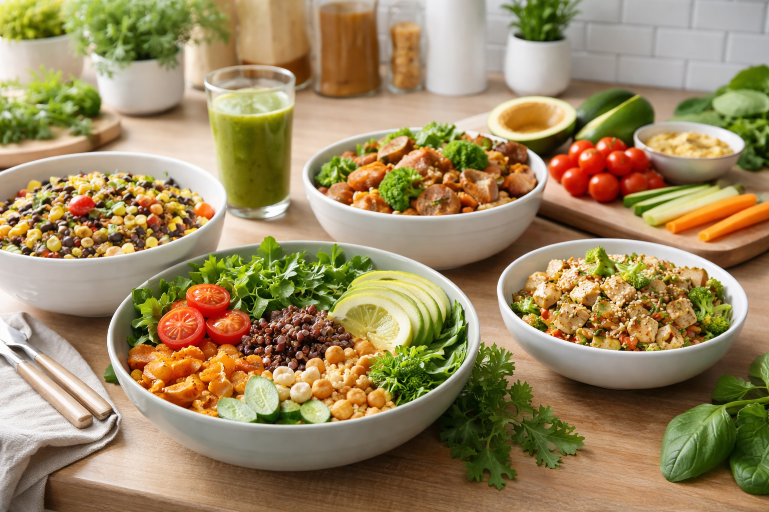 Satisfying and Simple: 4 Plant-Based Meal Ideas for Beginners Plant-Based Meal Ideas for Beginners